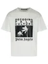 Palm Angels Logo Cotton T-shirt In White