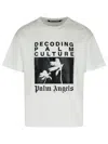 Palm Angels Logo Cotton T-shirt In White