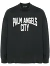 PALM ANGELS PALM ANGELS DELAVE PA CITY SWEATSHIRT CLOTHING
