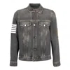 Palm Angels Denim Jacket - '10s In Gray