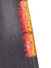 Palm Angels Denim Pant In Black