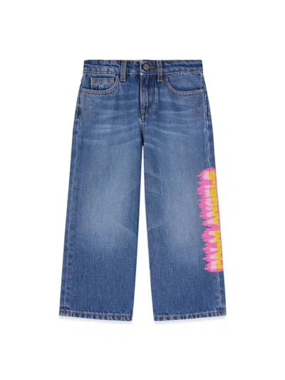 Palm Angels Kids' Denim Pants