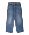 Palm Angels Denim Trousers With Belt Loops