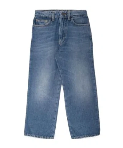 Palm Angels Denim Trousers With Belt Loops