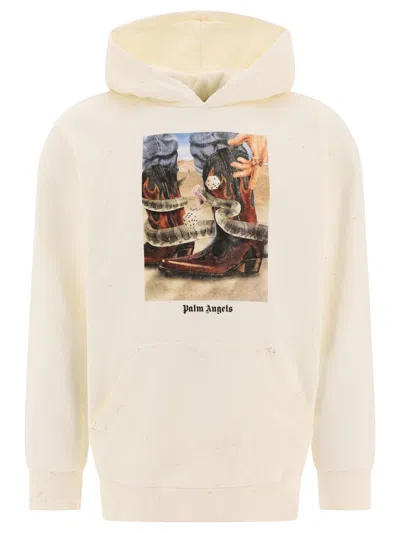 Palm Angels Dice Game Hoodie In Multicolour