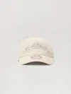 Palm Angels Dollar Embroidered Cap In Neutral