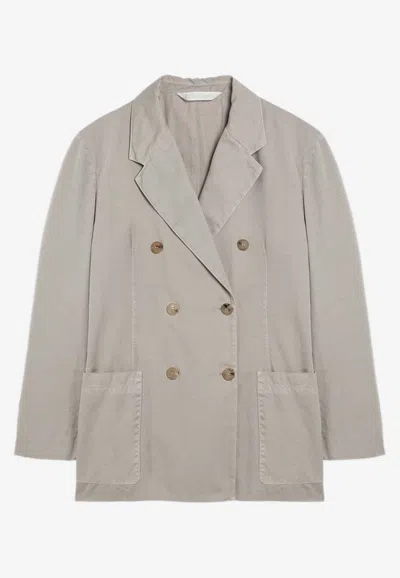 PALM ANGELS DOUBLE-BREASTED BLAZER