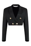 Palm Angels Double-breasted Wool Blazer