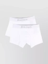 Palm Angels Two-pack Logo-waist Boxers In White