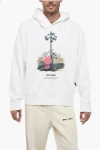 Palm Angels Graphic Print Hooded Sweater