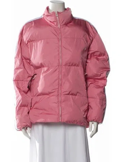 Pre-owned Palm Angels Down Jacket In Pink