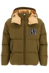 Palm Angels 'down Jacket With Logo Patch