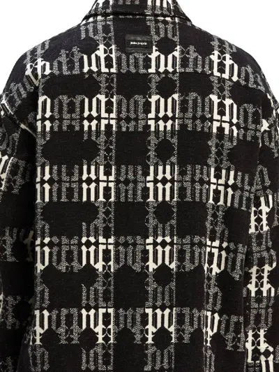 Palm Angels Jacket In Black