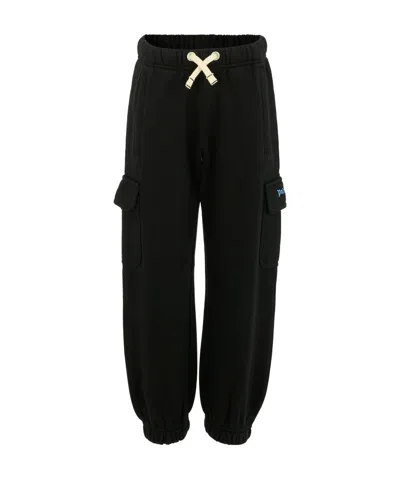 PALM ANGELS PALM ANGELS KIDS LOGO PRINTED SWEATPANTS