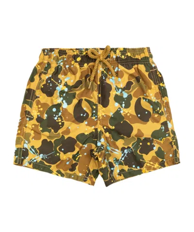 PALM ANGELS DRAWSTRING SWIMMING TRUNKS