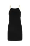 Palm Angels Mini Dress Chain Detail Open Back