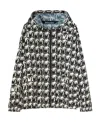 Palm Angels Dripping Palm Jacket In Black