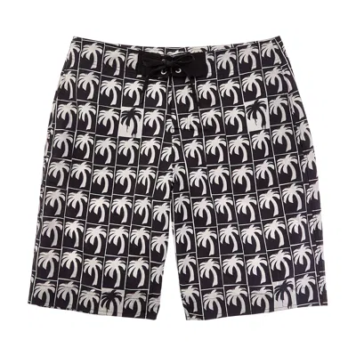 Pre-owned Palm Angels Dripping Swimshort 'black/white' | Men's Size Xs