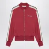 Palm Angels Red Classic Logo Track Bomber Jacket