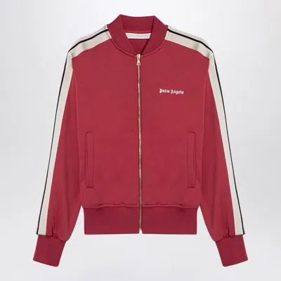 Palm Angels Logo-embroidered Bomber Jacket In Red
