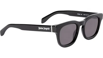 Palm Angels Echo Grey Square Unisex Sunglasses Peri090 1007 50 In Orange