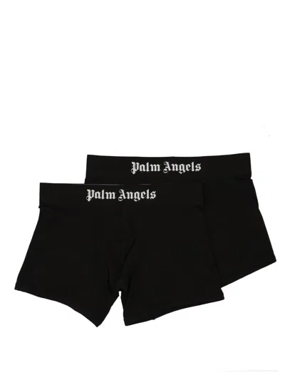 Palm Angels Logo Waistband Boxers In Multi-colored