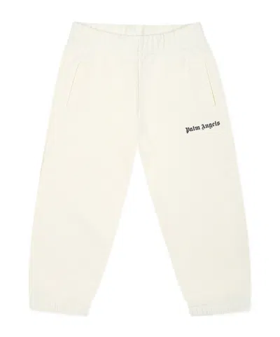 Palm Angels Elastic Sweatpants In White