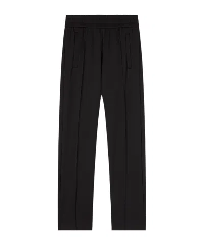 Palm Angels Elastic Waist Sweatpants In Black
