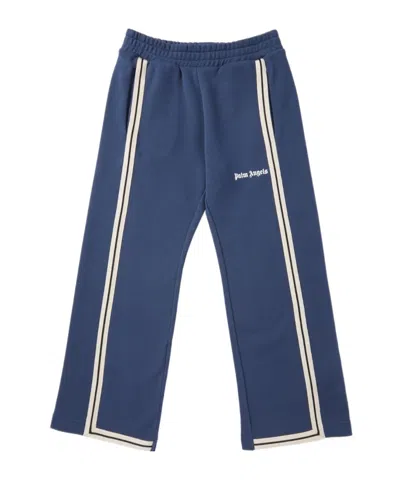 Palm Angels Elastic Waist Sweatpants In Blue