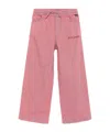 Palm Angels Elastic Waist Sweatpants In Pink
