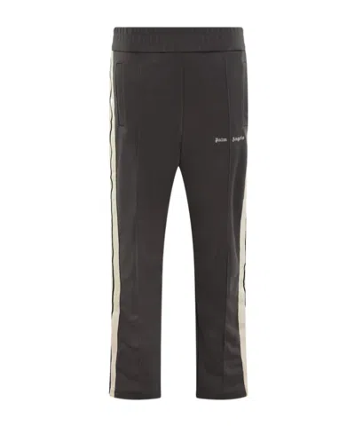Palm Angels Elastic Waist Track Pants In Gray