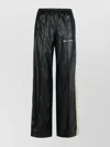 Palm Angels Jogger Black Polyester Blend Pants