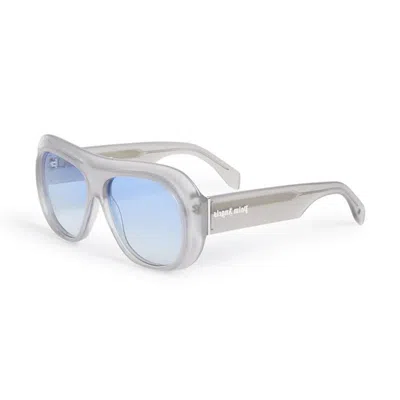 Palm Angels Elfin Unisex Sunglasses With Gradient Lenses In Gray