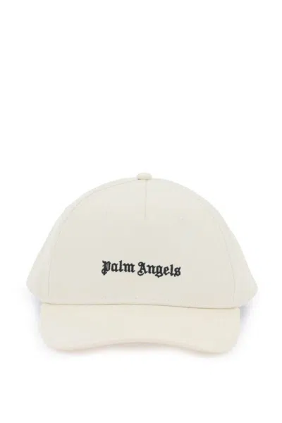 Palm Angels Embroidered Logo Baseball Cap With In Neutro