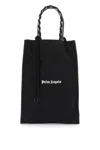 PALM ANGELS EMBROIDERED LOGO TOTE BAG WITH