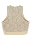 Palm Angels Embroidered Viscose Blend Top