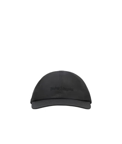 Palm Angels Embroidery Baseball Cap In Black