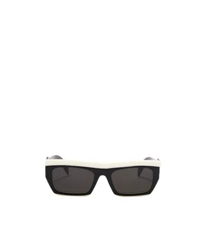 Palm Angels Empire Two-tone Sunglasses In Black