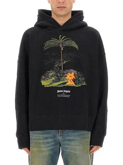 PALM ANGELS PALM ANGELS ENZO SWEATSHIRT FROM THE TROPICS