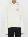 Palm Angels Hoodie In Beige