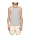 Palm Angels Essential Simple Vest In White