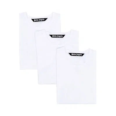 Pre-owned Palm Angels Essential Tee (3 Pack) 'white' | Men's Size Xs