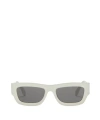 Palm Angels Auberry Rectangle-frame Sunglasses In Gray