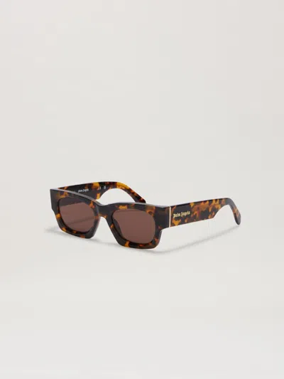 Palm Angels Eyewear Bodie Sunglasses In Brown
