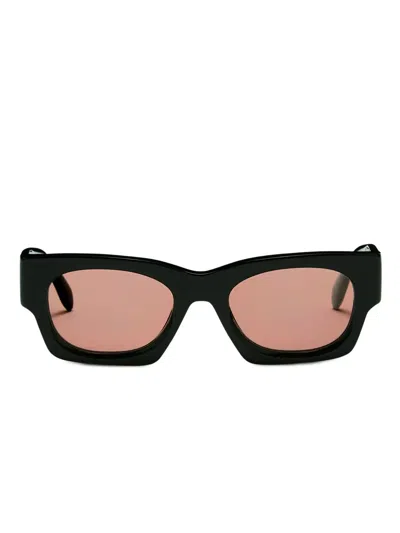Palm Angels Eyewear Bodie Sonnenbrille In Schwarz