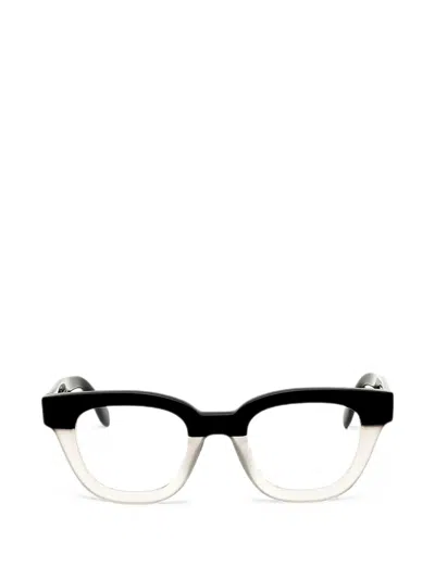 Palm Angels Eyewear Cat-eye Frame Glasses In Black