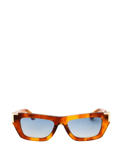 Palm Angels Eyewear Cat-eye Frame Sunglasses In Brown
