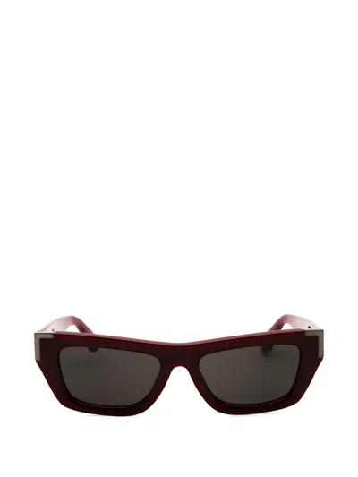 Palm Angels Eyewear Cat-eye Frame Sunglasses In Burgundy