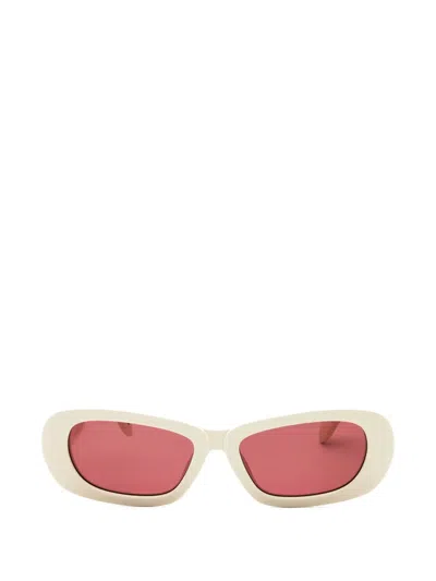 Palm Angels Eyewear Dana Oval-frame Sunglasses In Multi