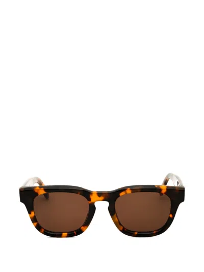 Palm Angels Eyewear Echo Sunglasses In Brown